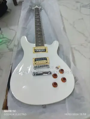 Fender Les Paul Electric Guitar White Colour