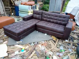 Quality Leather L Shaped Chair