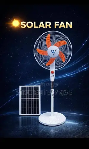 16” Solar Standing Fan