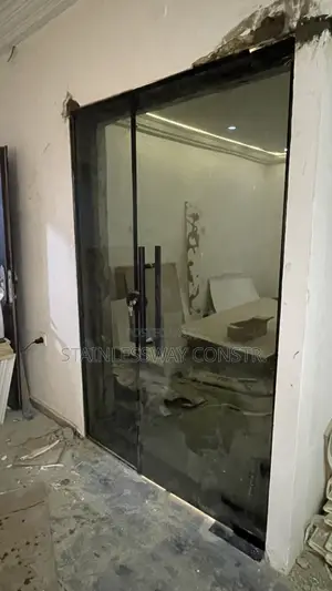 Splendid Grey Glass Door