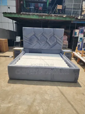 5ft Tall 6by6 Upholstery Padded Bed Frame