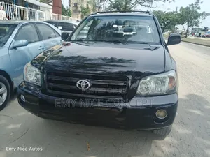 Toyota Highlander V6 2006 Black