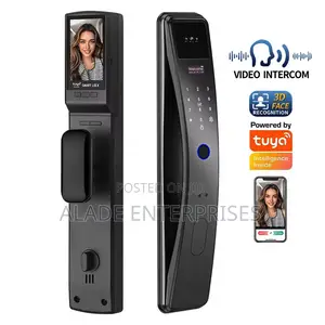 Tuya Digital Smart Key Biometric Fingerprint Intercom Smart Door Lock