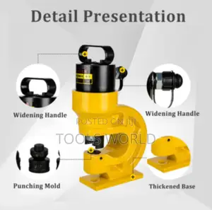 Hydraulic Knockout Kit Ch-60 – 31 Ton Sheet Hole Punching Tool Pump