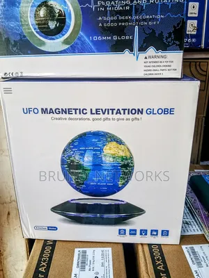 Ufo Magnetic Levitation Globe || Rotating Creative Decoration