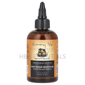 Jamaican Black Castor Oil, Root Repair Growth Oil, 4 Fl Oz (118 Ml)