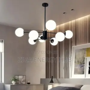 8bulb Chandelier Globe Light