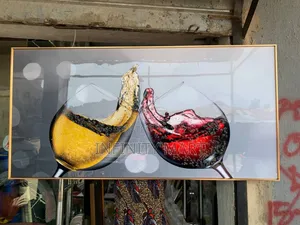 Glassware Concept Acrylic Stoned Frame
