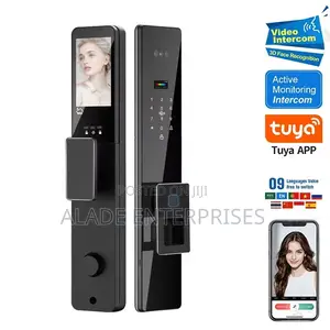 New Model Hot Selling Tuya Smart Wifi Enabled Smart Key Door Lock