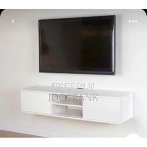 White Wall Shelf Cabinet