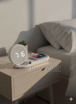 3-in-1 Smart Alarm Clock Wireless Charger