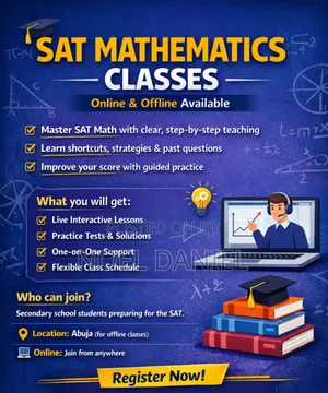 Online/Offline Sat Mathematics Classes
