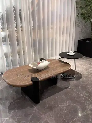 Contemporary Wooden Center Table