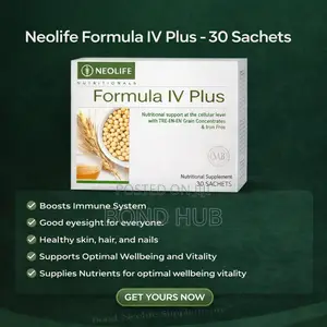 Formula Iv Plus 30 Sachets (Single) Formula 4 Plus. Immune System.