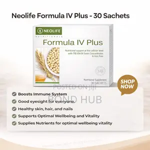 Formula Iv Plus 30 Sachets (Single) Formula 4 Plus. Immune System.