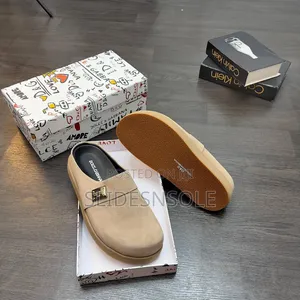 Dolce Gabbana Branded Leather Mules – Luxury Footwear