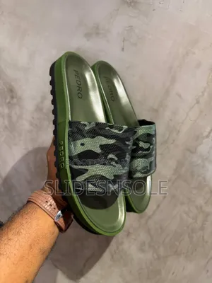 Pedro Camouflage-Pattern Slide – Stylish Casual Footwear