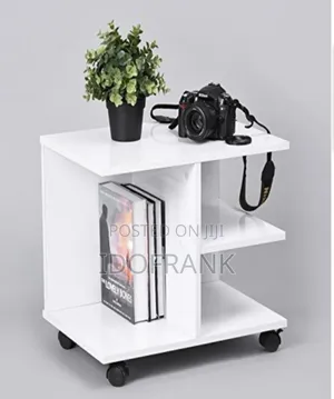 Modern White Side Stool