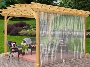 0.3mm × 2000mm × 4000mm Transparent PVC Tarpaulin