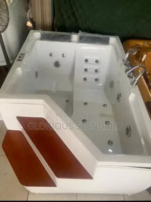 Executive Massage Jacuzzi Bathtub With Steps