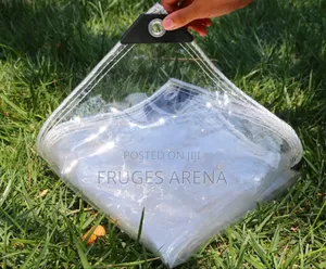 Transparent PVC Tarpaulin Sheet – Clear Waterproof PVC (0.3mm)