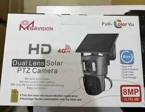 4g Ultra Hd Dual Lens 8mp Solar PTZ Camera (Ubox)