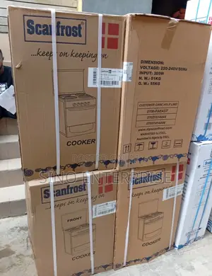 Scanfrost Standing Gas Cooker