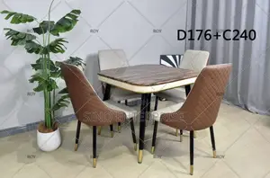 4 Seater Marble Dining Set