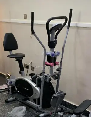 Brand New Elliptical Orbitrac Bike With Dumbbell and Twister