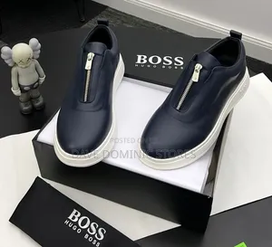 2025 Hugo Boss Loafers Zip Up Sneakers