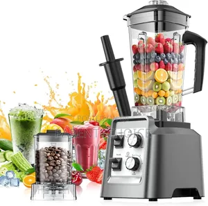 Hoffmans Metallic Heavy Duty Commercial Bottle Crusher Blender 2.2l