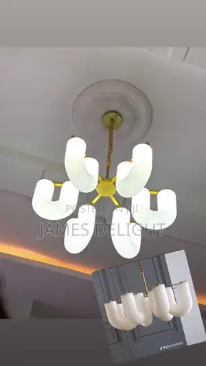 U- Shape Acrylic Ceiling Chandelier