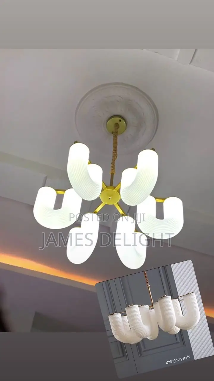 U- Shape Acrylic Ceiling Chandelier