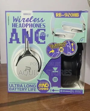 Remax Rb-920hb Anc Wireless Headphones