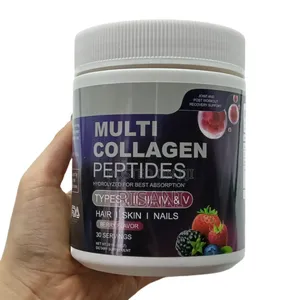Multi Collagen Peptides Complex Powder for Skin Hair and Nails