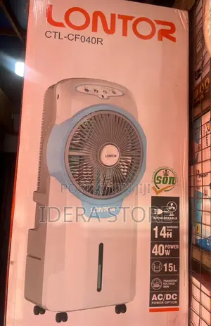 Lontor Rechargeable Air Cooler (Water Fan) With Remote Con