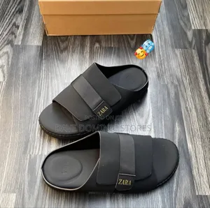 Luxury Zara Scrap Slides Available Now
