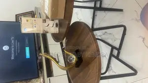 2 in 1 High Polish Luxury Round walnutCenter Table