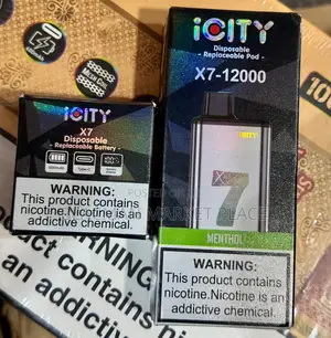 Icity X7 Disposable Vape | 12,000 Puffs | Rechargeable