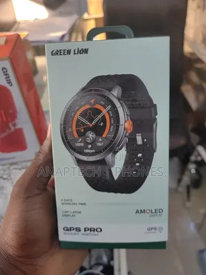 Green Lion GPS Pro Smart Watch Amoled Display,6days Working Time