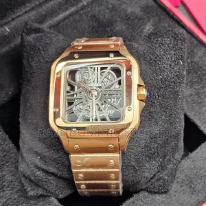 Cartier Chain Watch Skeleton Face