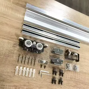1.5m Magic Door Soft Closing Wooden Ghost Sliding Roller Hardware