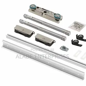 1.2m Concealed Sliding System For Wooden Doors Aluminum Alloy