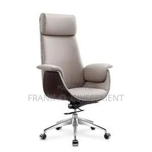 High Back Pulse Director Chair - Cream Grey