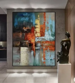 Colorful Abstract Modern Canvas Wall Art