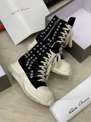 Rick Owen’S Angle Sneakers