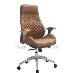 Executive High-Back Comfort Reclining Chair - Tan Brown