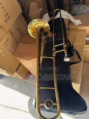 Yamaha Gold Trombone
