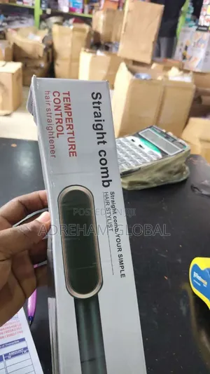 Temperature Control Straight Hot Comb