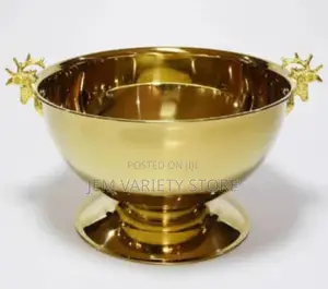 Quality Stainless Steel Gold Wine/ Champagne Bowl